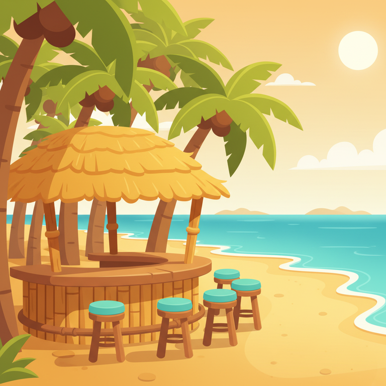 Deduzzle scene beach